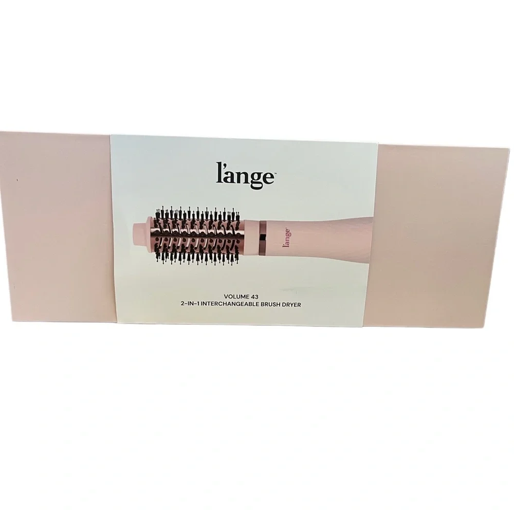 L’ange Le Volume 43 Blow Dryer Brush Set Blush Pink 4 Heads Ionic Volumizer